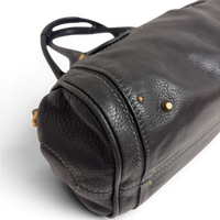 Calfskin Small Paddington Satchel Black