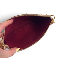 Monogram Multicolor Pochette Accessories White
