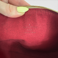 Monogram Multicolor Pochette Accessories White