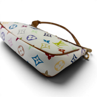 Monogram Multicolor Pochette Accessories White