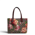 GG Supreme Monogram Blooms Reversible Tote Bag Multicolor