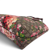 GG Supreme Monogram Blooms Reversible Tote Bag Multicolor