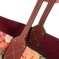 GG Supreme Monogram Blooms Reversible Tote Bag Multicolor