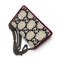 Dionysus Tweed Super Mini Crossbody Bag White