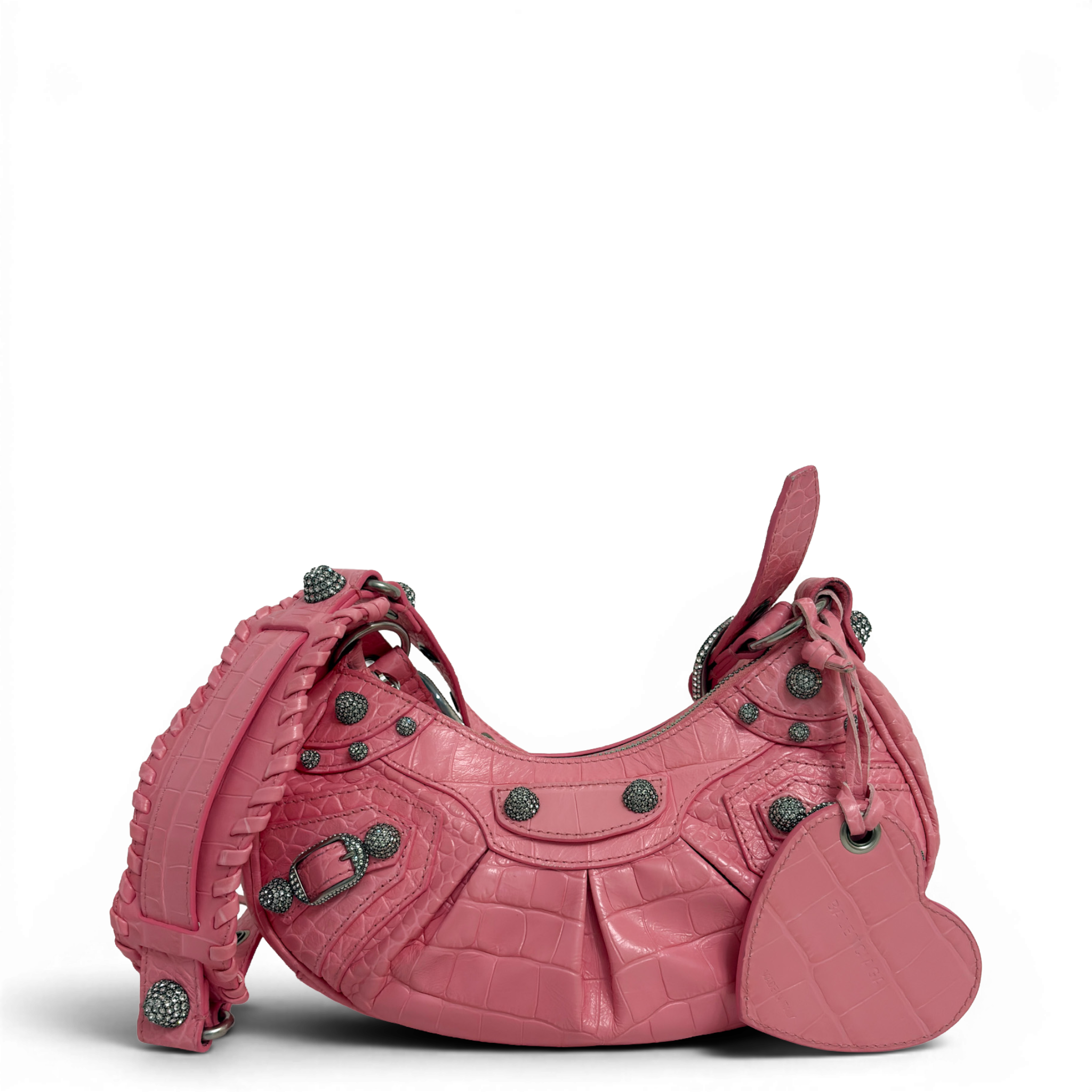 Le Cagole Shoulder Bag XS Linestone Pink