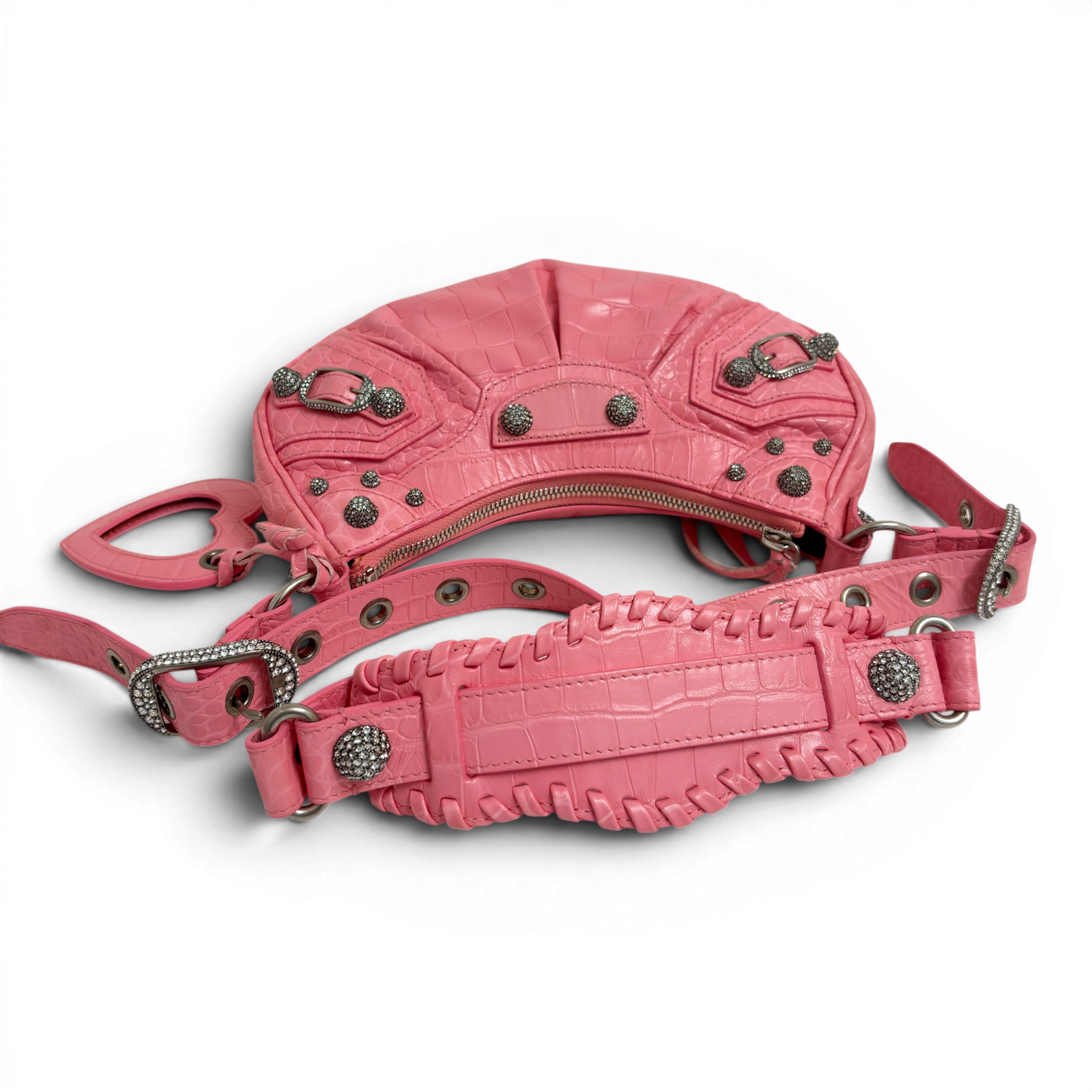 Le Cagole Shoulder Bag XS Linestone Pink