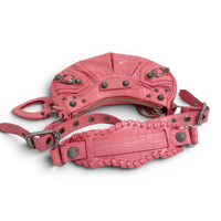 Le Cagole Shoulder Bag XS Linestone Pink