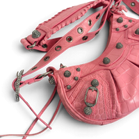 Le Cagole Shoulder Bag XS Linestone Pink