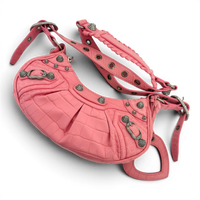 Le Cagole Shoulder Bag XS Linestone Pink