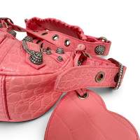Le Cagole Shoulder Bag XS Linestone Pink