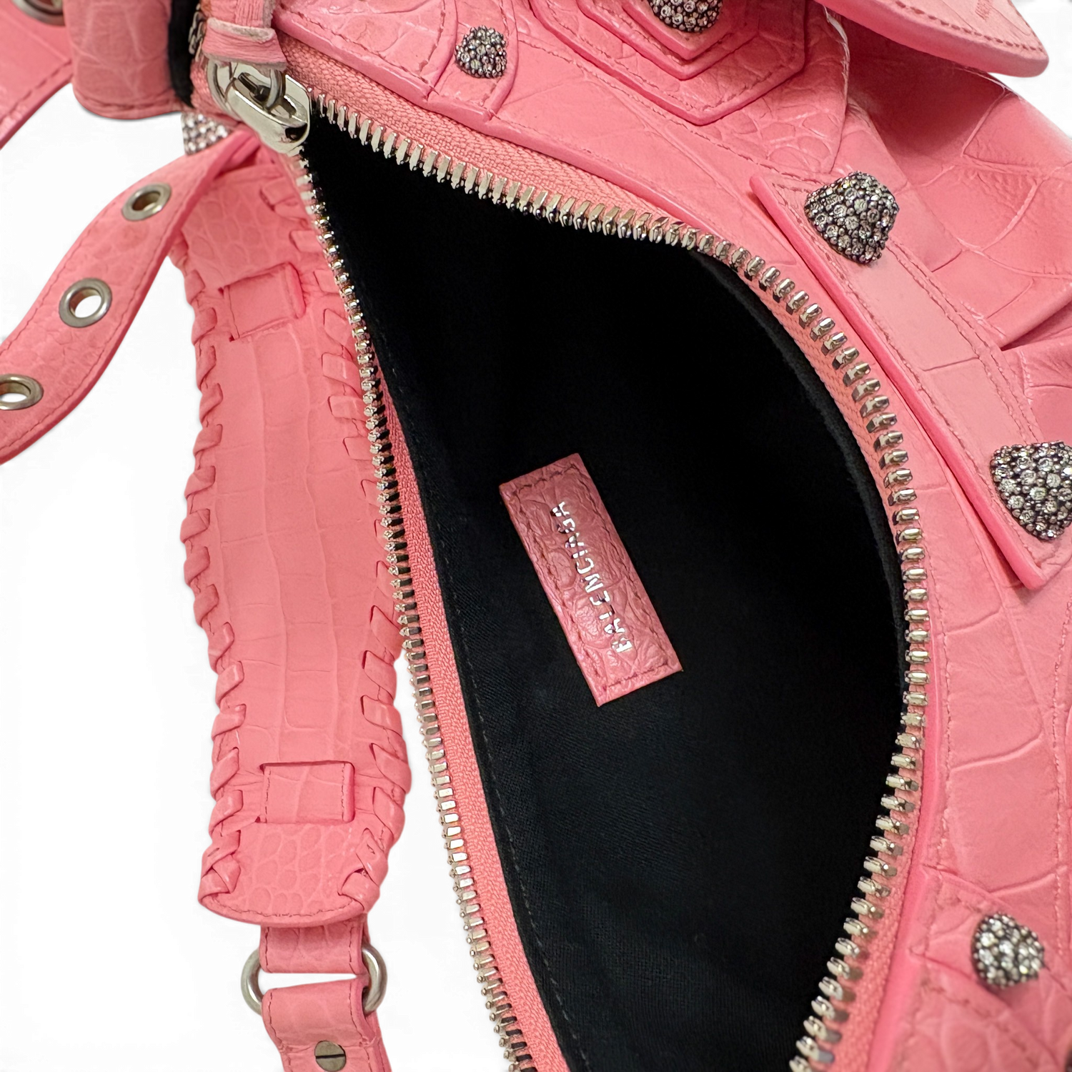 Le Cagole Shoulder Bag XS Linestone Pink