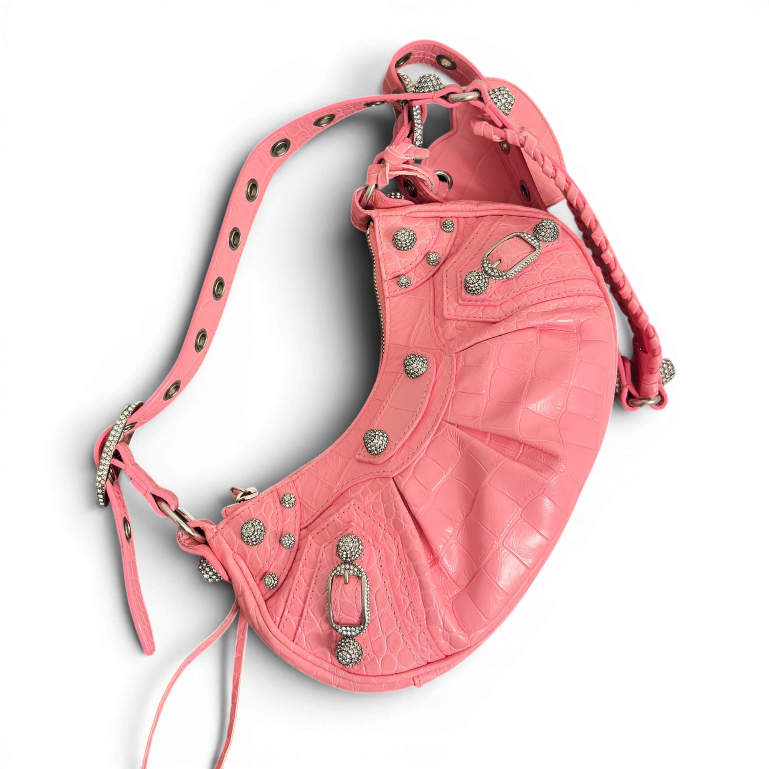 Le Cagole Shoulder Bag XS Linestone Pink