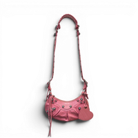 Le Cagole Shoulder Bag XS Linestone Pink