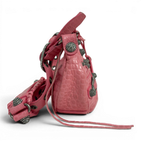 Le Cagole Shoulder Bag XS Linestone Pink