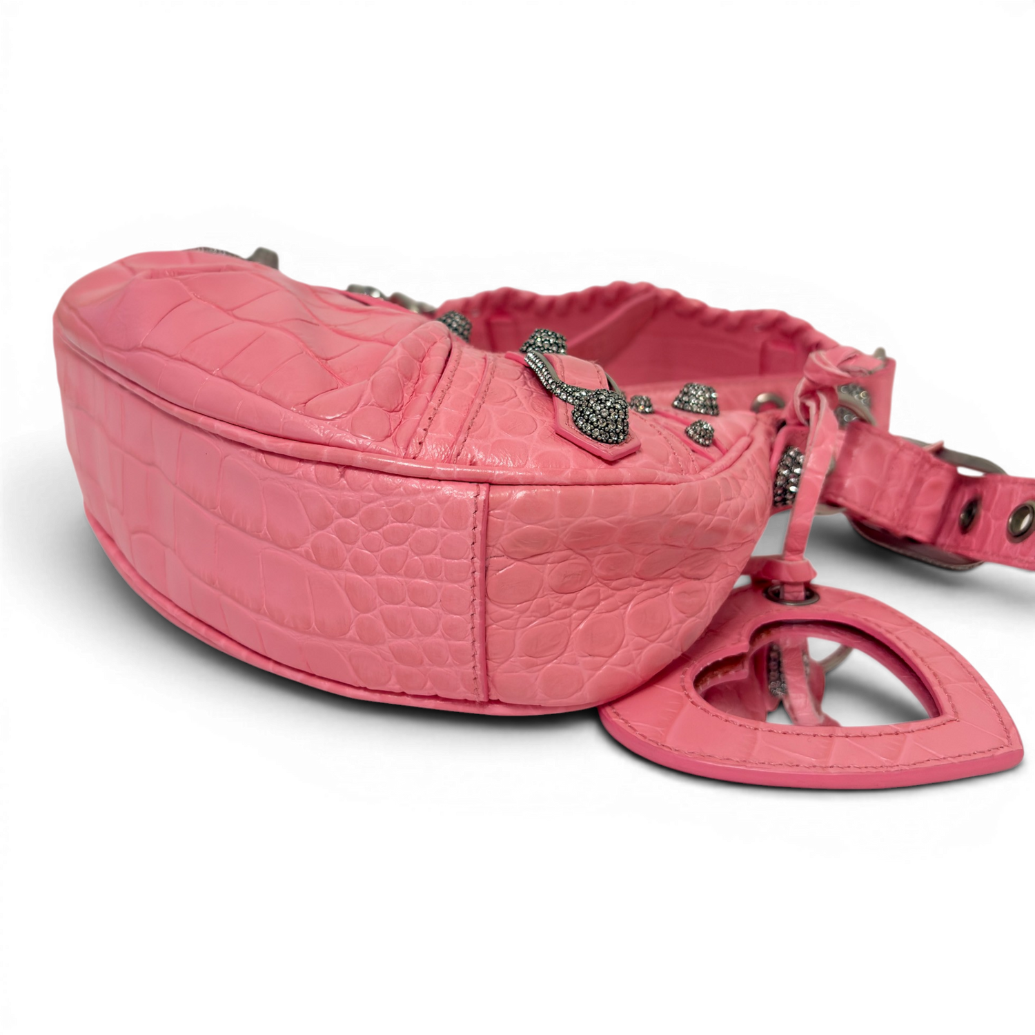 Le Cagole Shoulder Bag XS Linestone Pink