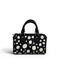 LV × YK Nano Speedy Monogram Black White