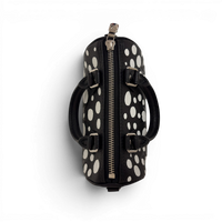 LV × YK Nano Speedy Monogram Black White
