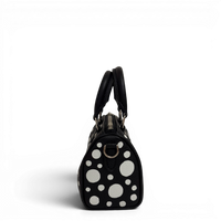 LV × YK Nano Speedy Monogram Black White