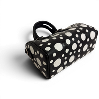 LV × YK Nano Speedy Monogram Black White