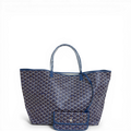 Goyardine Saint Louis PM Navy & Brown