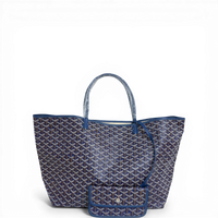 Goyardine Saint Louis PM Navy & Brown